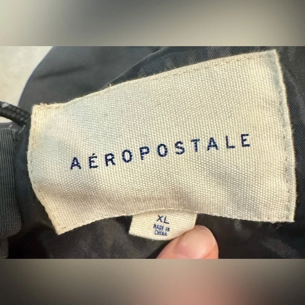 Aeropostale Men's Lined Hooded Jacket XL